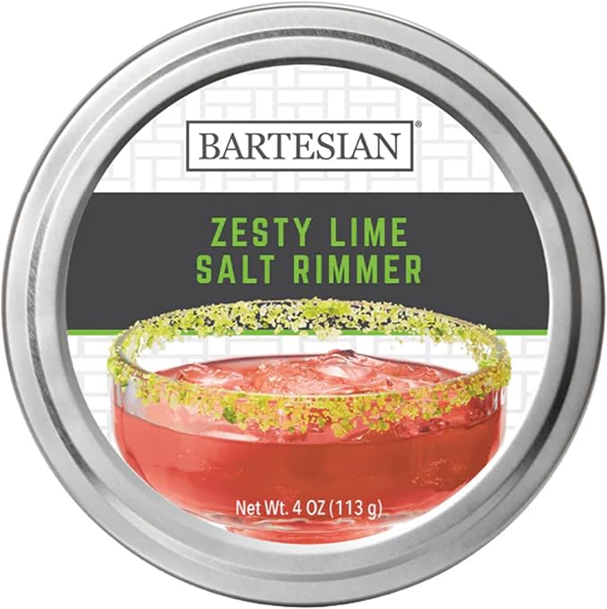 Bartesian Zesty Lime Salt Cocktail Glass Rimmer by Bartesian