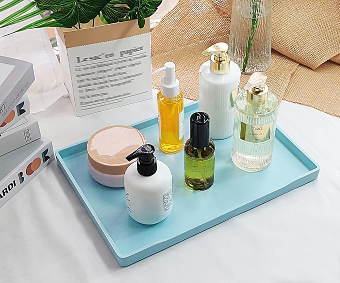 Blue Serving Tray for Gathering Small Items | Serving Accessory for Desserts - Image 2