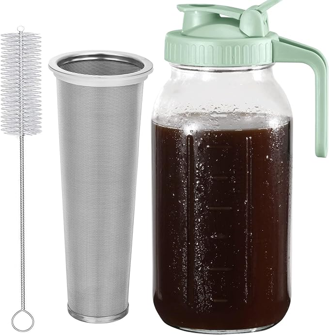 Glyntrof Cold Brew Coffee Maker Pitcher, Ice Drinks by Glyntrof