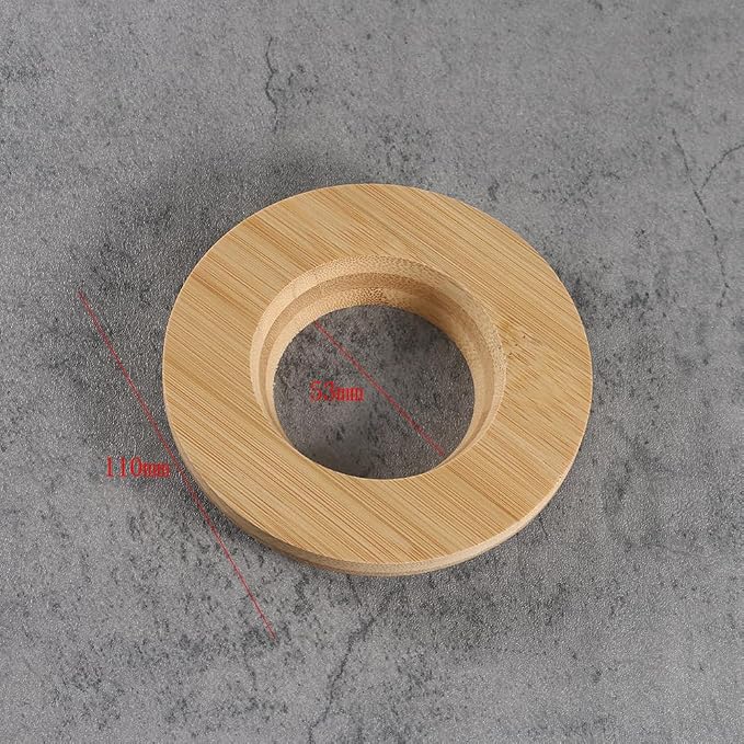 1 Piece Funnel Cup Holder Bamboo Coffee Dripper Stand Holder Coffee Filter - Image 2