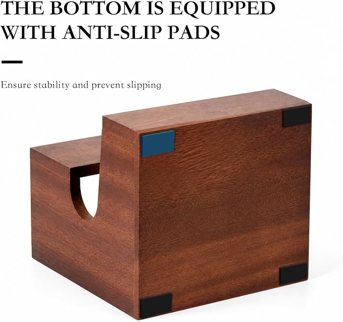 Wood Pod Dispenser Designed for Nespresso Vertuo Capsules, Freestanding - Image 7