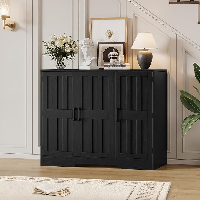 Modern Farmhouse Buffet Cabinet - Image 8
