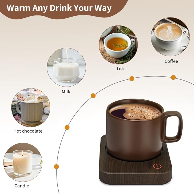 VOBAGA Mug Warmer Set, Coffee Mug Warmer - Image 6