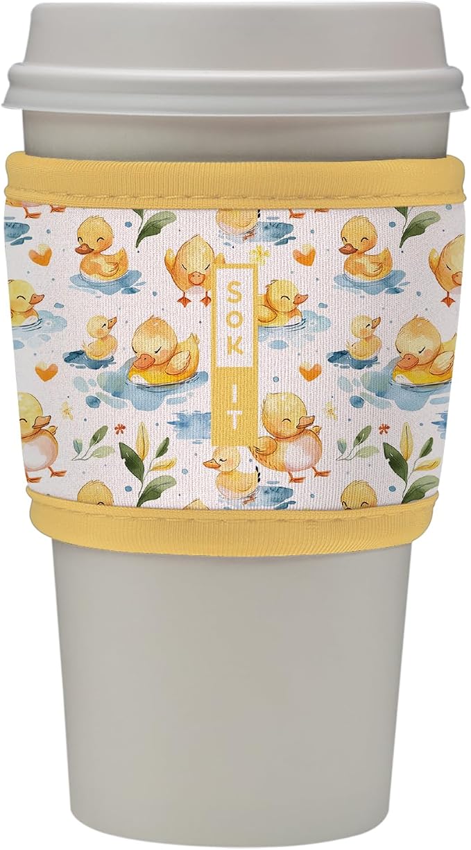 Sok It HotSok Coffee & Tea Reusable Insulated Neoprene Cup Sleeve by SokIt