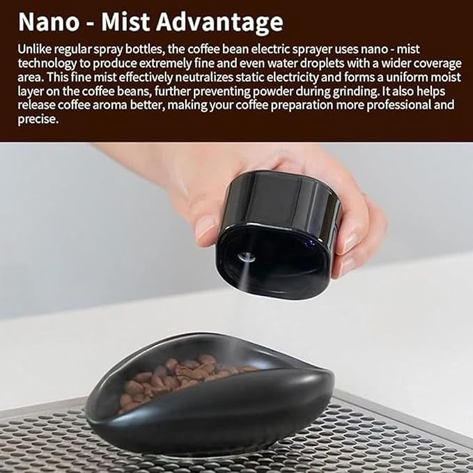 Yinhing Rechargeable Coffee Bean Atomizer Static Reducing Spray Bottle Static - Image 8