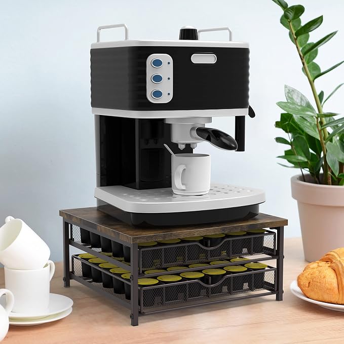 Coffee Pod Holder For Counter, Coffee Pod Drawer for Keurig Pod Storage Drawer - Image 2