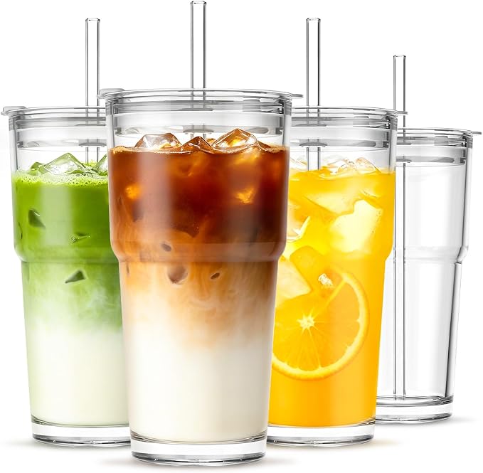INSETLAN 20oz Glass Tumbler by INSETLAN