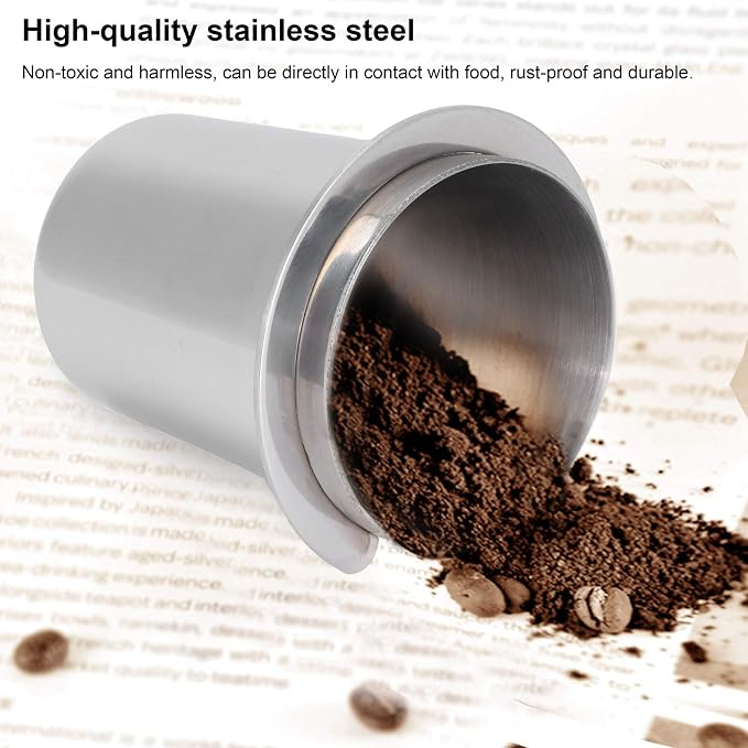 Coffee Dosing Cup 51mm Coffee Bean Dosing Cup, Stainless Steel Coffee Dosing - Image 7