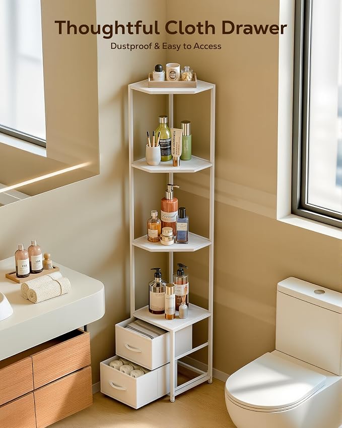 Housolution Corner Shelf Stand - Image 6