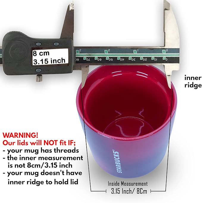 MIE Replacement Lid for Coffee Mug & Tea Cup - Image 8