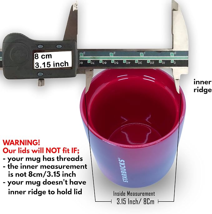 MIE Replacement Lid for Coffee Mug & Tea Cup - Image 5