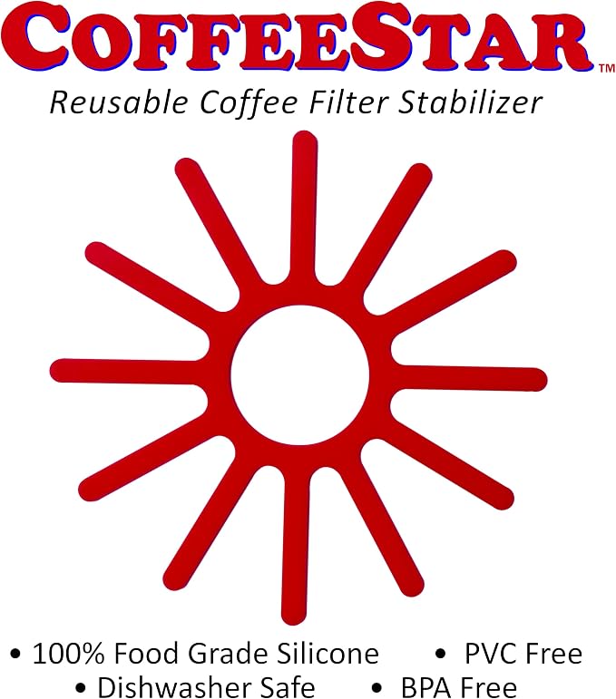CoffeeStar – Reusable Coffee Filter Stabilizer - Image 2