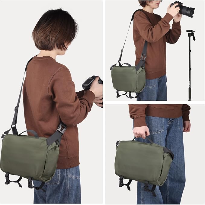 TAAOKA Camera Sling Bag, Waterproof Camera Case - Image 3