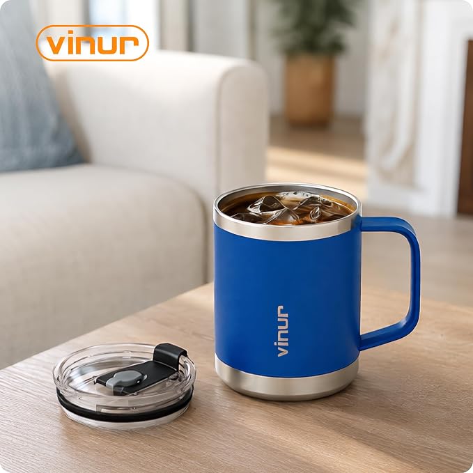 VINUR Pour Over Coffee Maker, 12 oz Insulated Coffee Maker - Image 9
