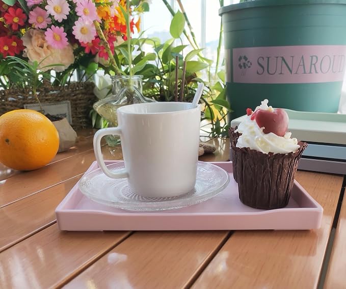 Small Pink Mini Serving Tray | for Serving Accessory, Perfume or Display Use. - Image 4
