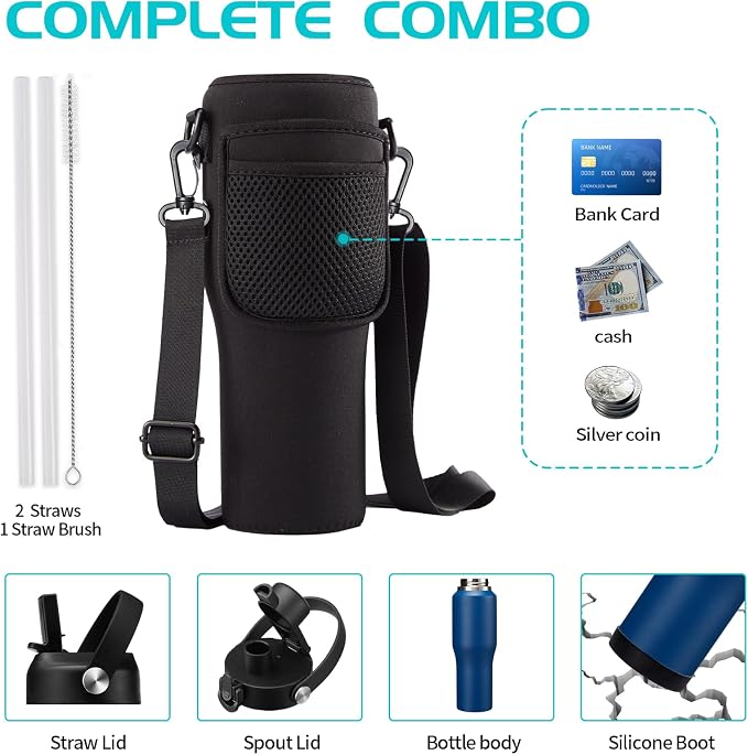 32oz Insulated Water-Bottle - Image 5