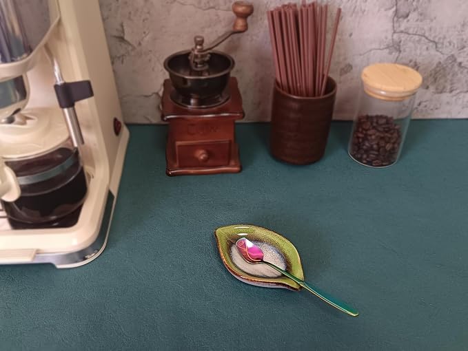 Coffee Spoon and Rest for Coffee Bar Accessories, Small Spoon Rest for Coffee - Image 3