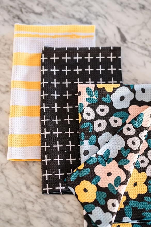 || 3 Pack|| Double Sided || Not Your Ordinary Dish Towels || Waffle Weave - Image 4