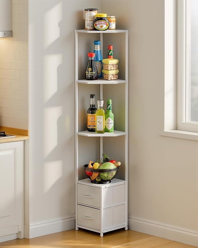 Housolution Corner Shelf Stand - Image 5