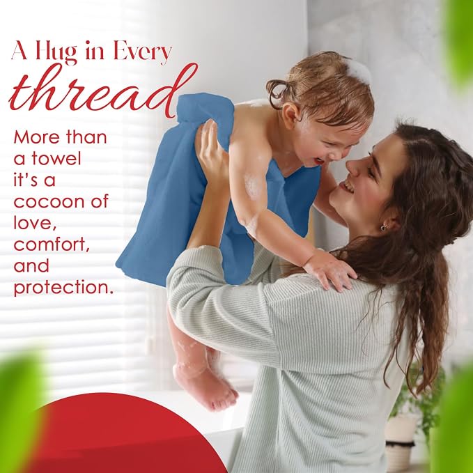 RIVERSIDE 100% Ring-Spun Cotton Bath Towels Set of 4 22 x 44 - Image 6