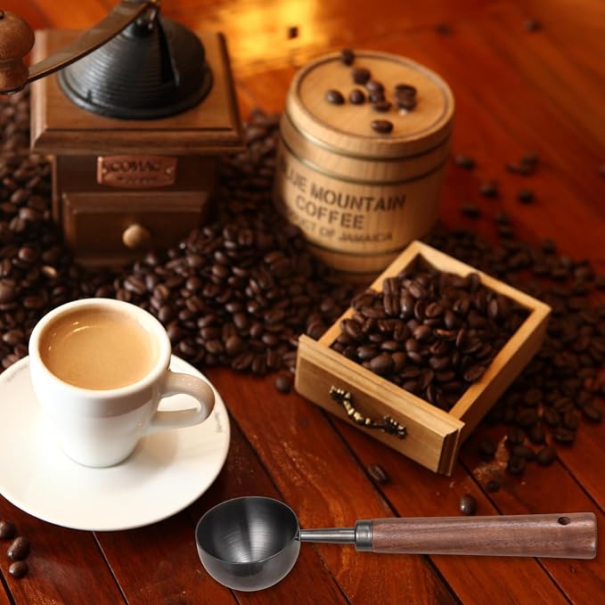 Vintage Coffee Scoop 10g/30ml Capacity Retro 304 Stainless Steel Coffee - Image 6