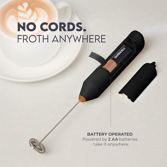 Zulay Kitchen Powerful Milk Frother Wand - Image 5