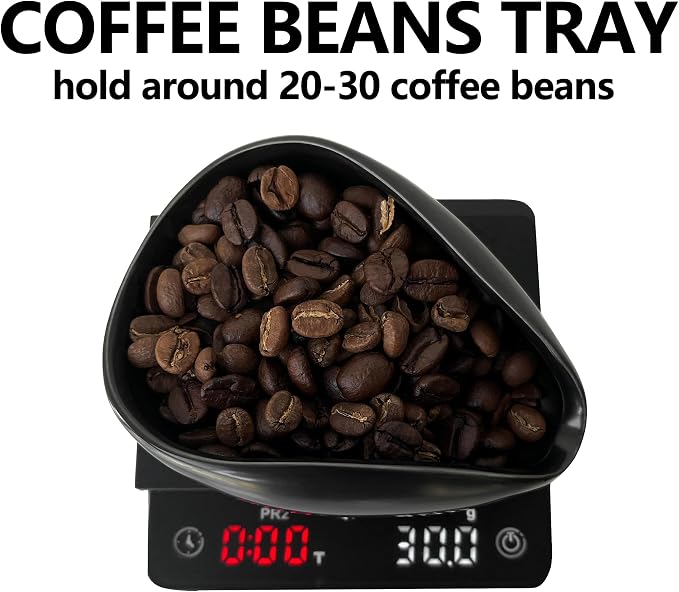 Coffee Beans Dosing Cup, Weigh Coffee Bean Container, Bright Black Ceramic - Image 2