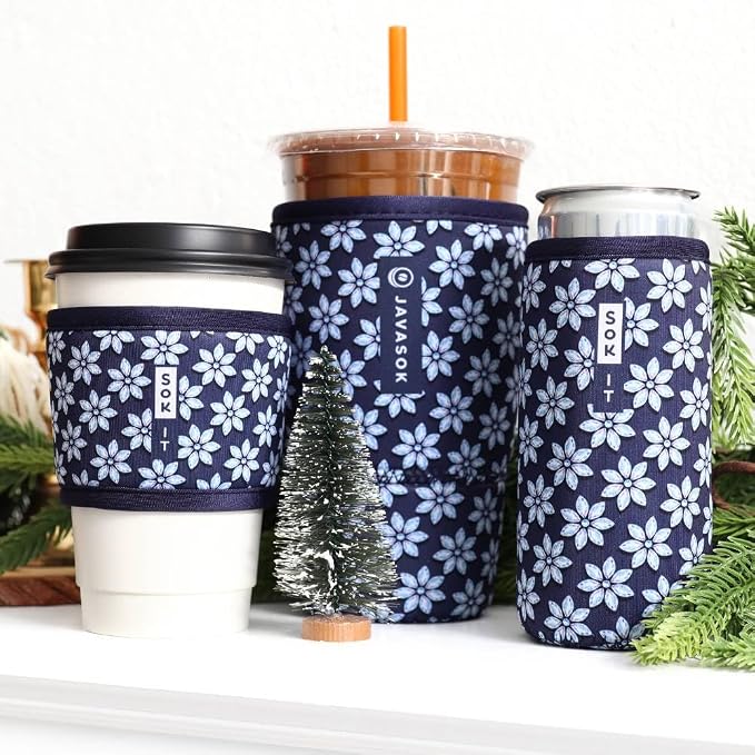 Sok It JavaSok Iced Coffee & Cold Soda Insulated Neoprene Cup Sleeve - Image 4