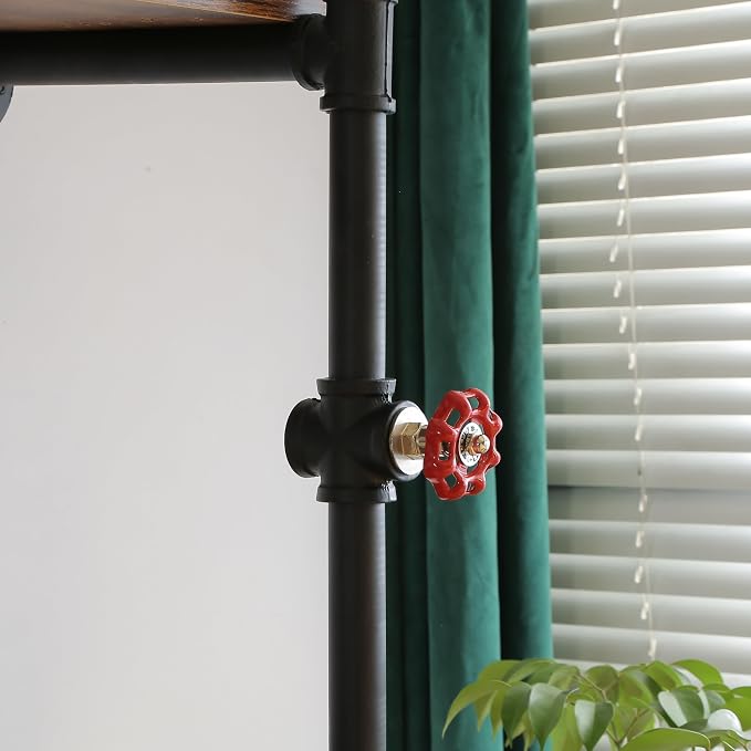 41 Inch Wine Rack Wall Mounted 2 Tier, Hanging Floating Bar Liquor Shelves - Image 5
