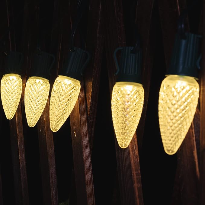 Brightown C9 Christmas String Lights Outdoor 50 Feet Led Christmas Lights - Image 6