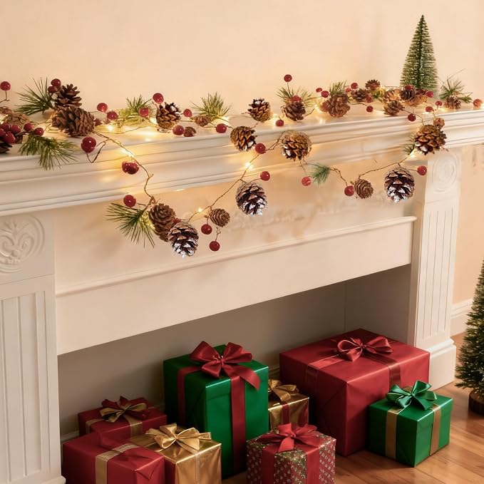 RECUTMS Christmas Garland Decoration - Image 8