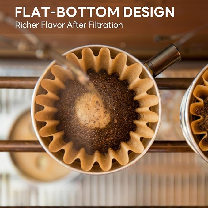 5 Cup Coffee Filter, Disposable Paper Coffee Filters - Image 3
