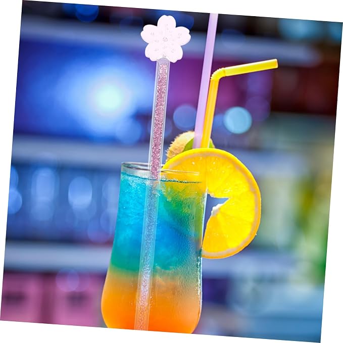 Flower Stirrer Milk Stirring Rod Juice Drink Muddler Swizzle Stick Elegant - Image 4