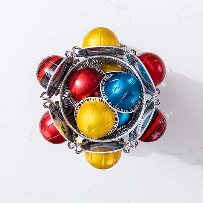 ZCDCP Nespresso Pod Holder, Vertuo Pod Holder Carousel Stand Storage - Image 7