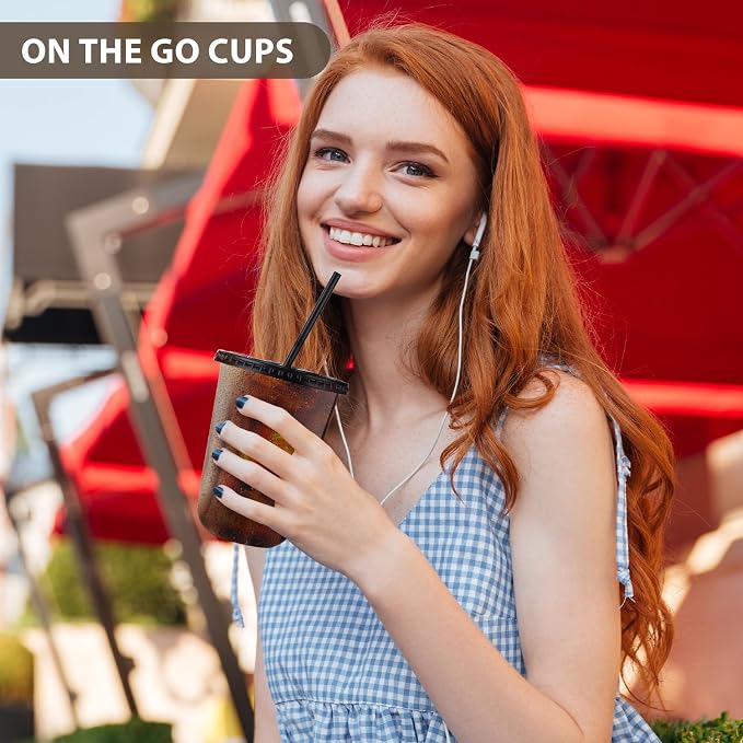 tchrules 100 Set 16oz Plastic Cups - Image 3