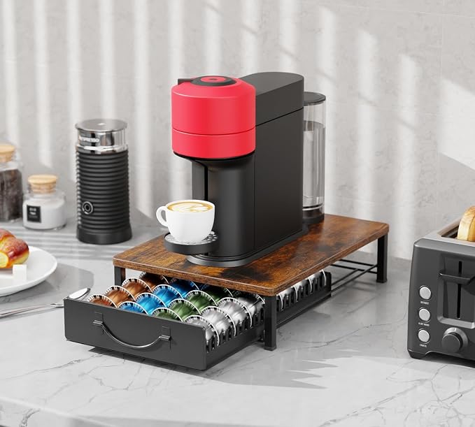HFHOME Coffee Pod Holder Drawer Compatible - Image 2
