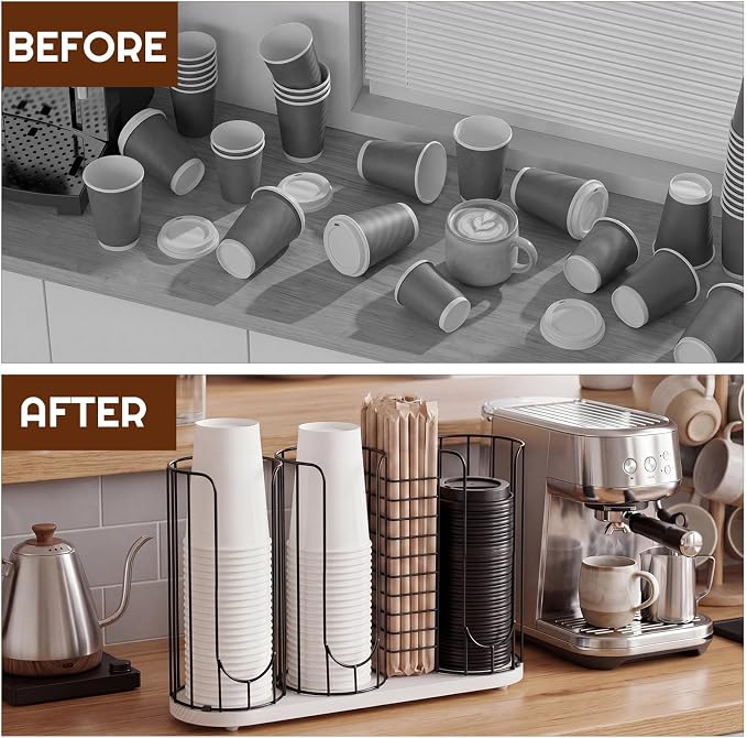 Geelin 18oz Adjustable Coffee Cup Dispenser - Image 4