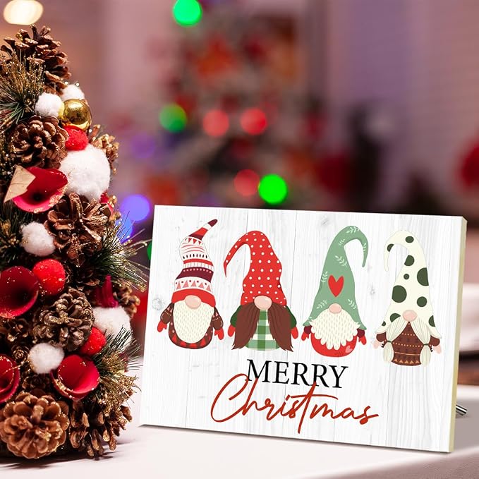 Santa Claus Merry Christmas Signs - Image 4