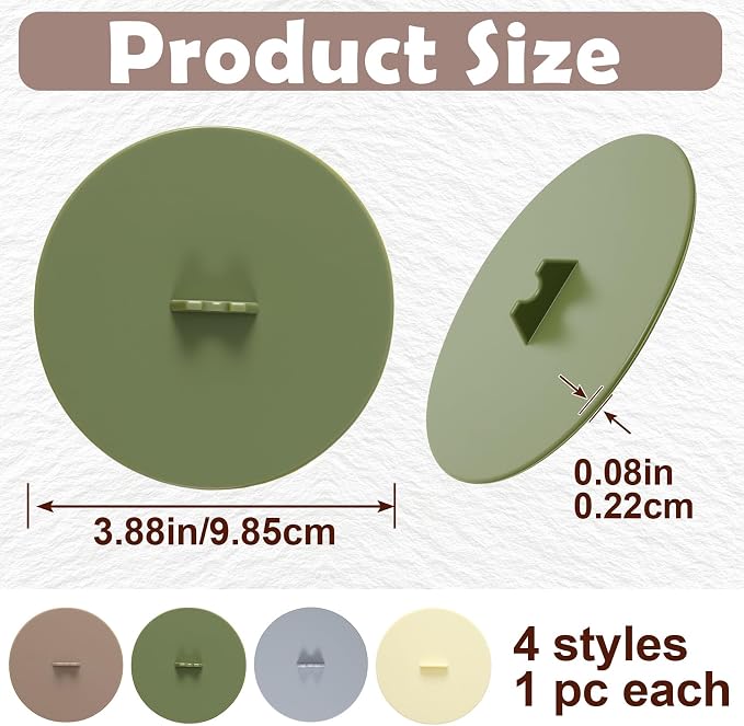 4pcs Silicone Cup Covers, Anti-Dust Reusable Silicone Lids Coffee Mug Cover - Image 2