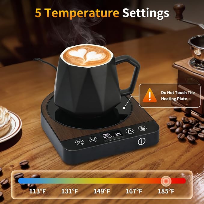 Smart Coffee Mug Warmer, 50W Fast Heating Coffee Warmer - Image 3