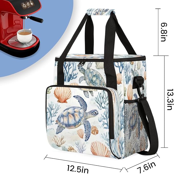 Sea Turtle Ocean Beach Coffee Machine Bag Compatible - Image 2