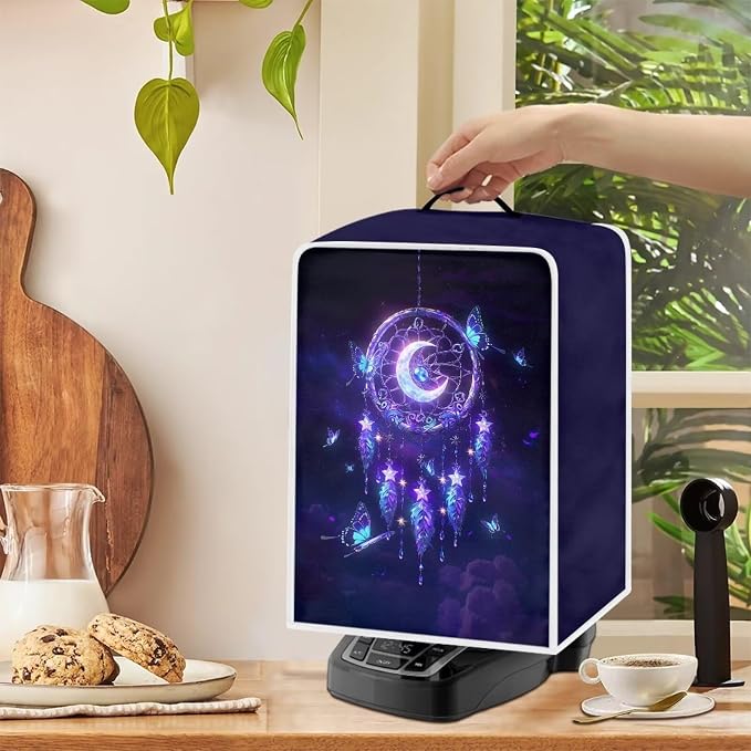 Coffee Machine Dust Cover Dreamy Starry Sky Print Waterproof Universal Barista - Image 4
