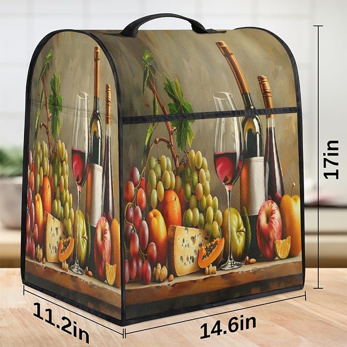 Wine Kitchen Aid Mixer Cover Compatible Stand Mixer Dust Cover | Kitchen Fruit - Image 3