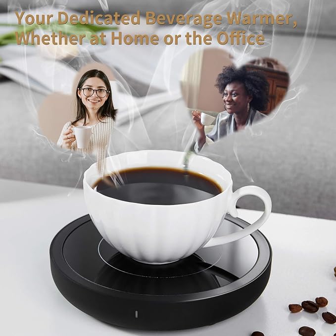 Coffee Mug Warmer for Desk 4H Auto Shut Off, Smart Coffee Cup Warmer - Image 5