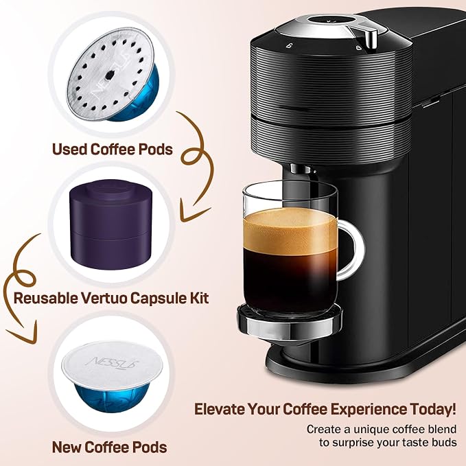 Nessus Reusable Vertuo Capsule Kit, - Image 3