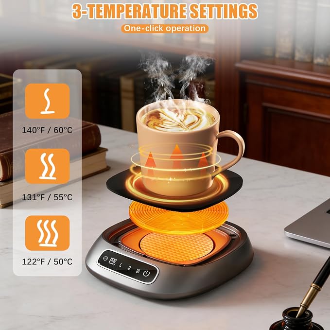 Coffee Mug Warmer, USB Charging Coffee Cup Warmers - Image 5