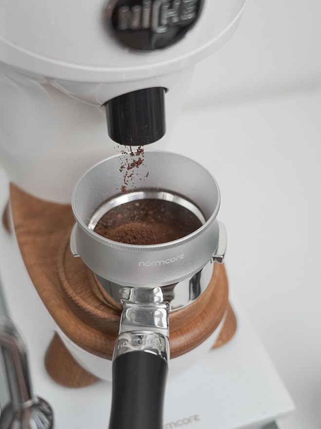 Normcore 58mm Magnetic Dosing Funnel V2, Espresso Coffee Dosing Ring, 28mm - Image 2