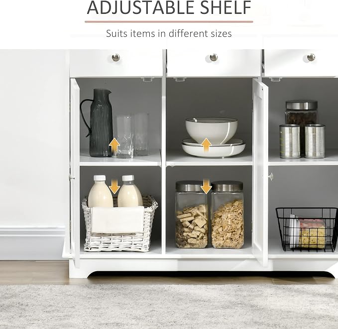 HOMCOM Sideboard Buffet Cabinet - Image 5