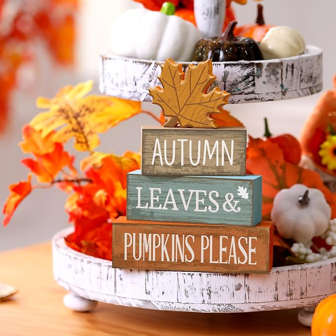 Lineshading 4 Pcs Fall Decorations - Image 5