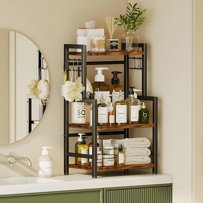 Kitchen Countertop Organizer, 3 Tier Large Spice Rack Organizer - Image 5